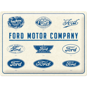 Skilt preget 30x40 Ford Motor Company