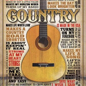 Skilt 30x40 Country