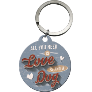 Nøkkelring Love dog