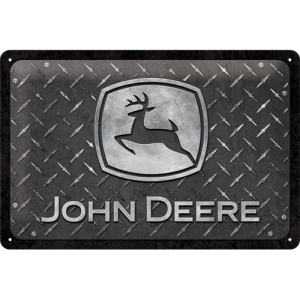 Skilt 20x30 John Deere grå