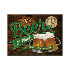 Magnet It's beer o'clock