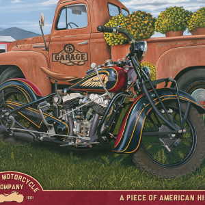 Skilt 30x40 Indian Motorcycle