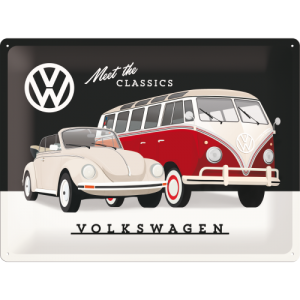 Skilt preget 30x40 Volkswagen