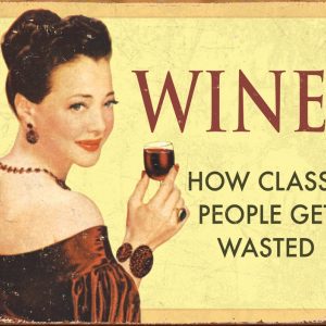 Skilt 30x40 Wine
