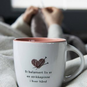 Strikkekopp nr 8  Et balansert liv