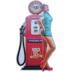 Formede skilt American Gas pinup