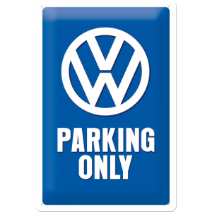Skilt 20x30 VW parking only