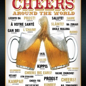Skilt 30x40 Cheers