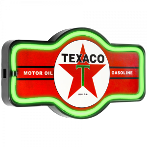 Lysskilt Texaco