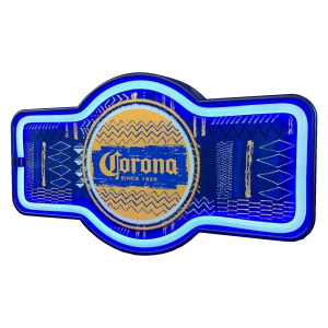 Lysskilt Corona