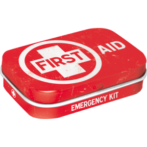 Drops First Aid red