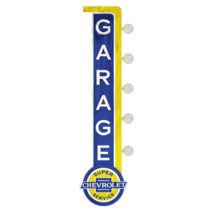 Lysskilt Chevrolet Garage