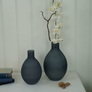 111 Vase Lotus stor "blå"