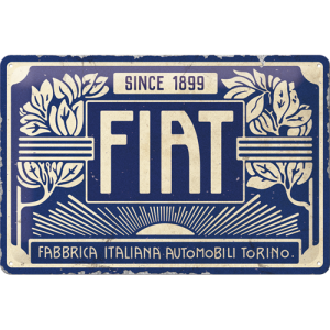 Skilt 20x30 Fiat