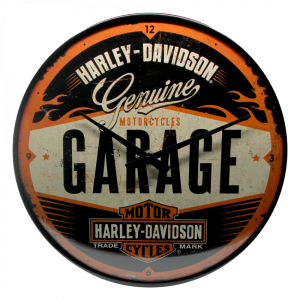 Klokke Harley-Davidson Garage
