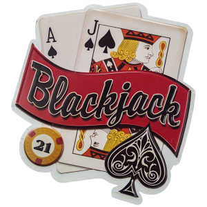 Formede skilt Blackjack