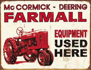 Skilt 30x40 Farmall