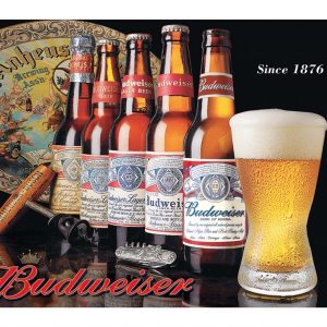 Skilt 30x40 Budweiser