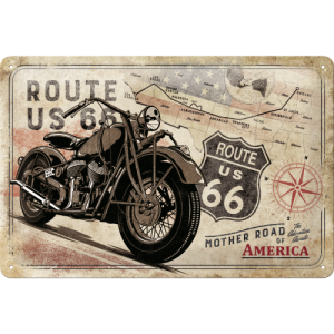 Skilt 20x30 Route US 66