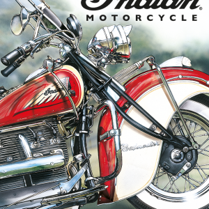 Skilt 30x40 Indian Motorcycles Roadmaster