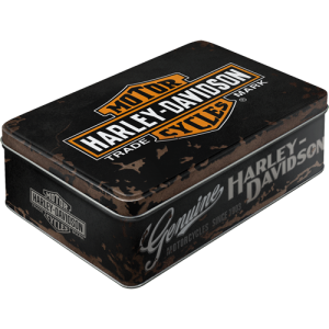 Boks flat Harley-Davidson sort