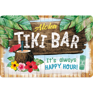 Skilt 20x30 Tiki Bar