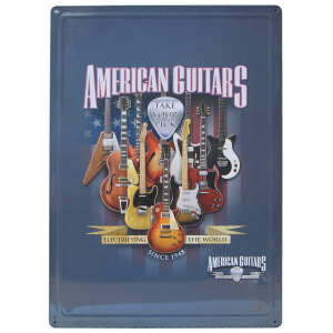 Skilt 30x40 American Guitars