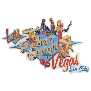 Formede skilt Las Vegas