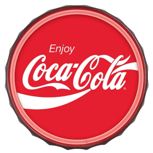 Lysskilt Coca-Cola