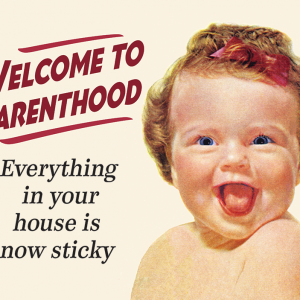 Skilt 30x40 Welcome to Parenthood