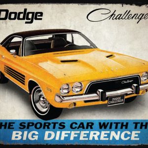 Skilt 30x40 Dodge Challenger