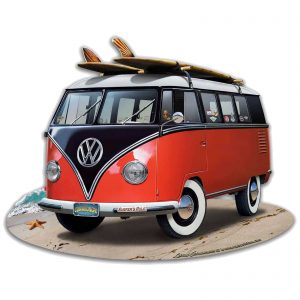 Formede skilt Volkswagen Rød