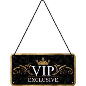 Skilt 10x20 VIP