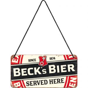 Skilt 10x20 Beck Bier