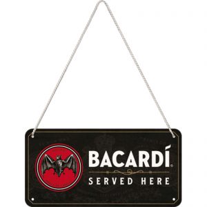 Skilt 10x20 Bacardi