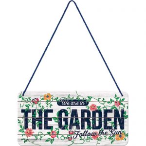 Skilt 10x20 Garden