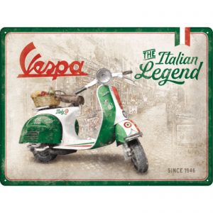 Skilt preget 30x40 Vespa