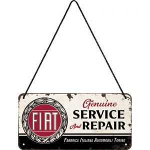Skilt 10x20 Fiat service