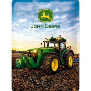 Skilt preget 30x40 John Deere Modell 8370 R
