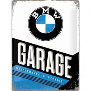 Skilt preget 30x40 BMW Garage