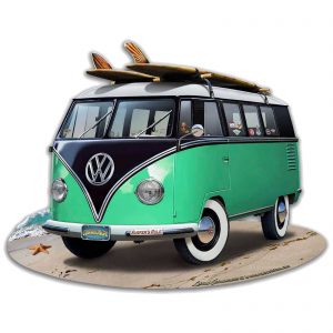 Formede skilt Volkswagen Grønn