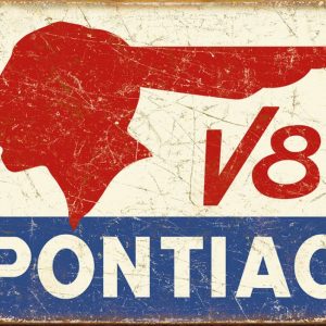 Skilt 30x40 Pontiac