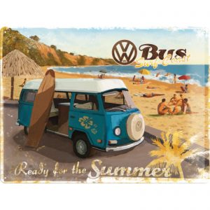 Skilt preget 30x40 Volkswagen bus
