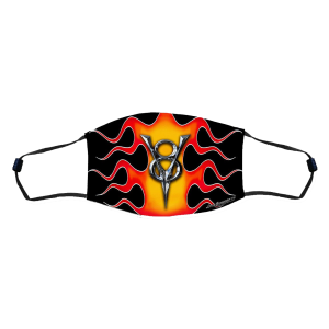 V-8 Flames-Munnbind