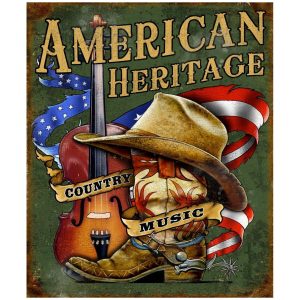 Skilt 30x40 American Country