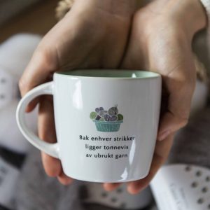 Kopp "Tonnevis med garn"