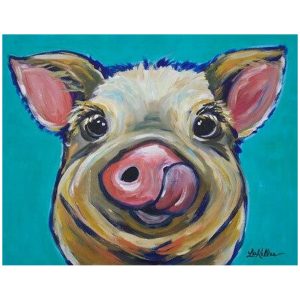 Skilt 30x40 Ceasar the pig