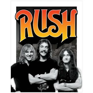 Skilt 30x40 Rush band 70s