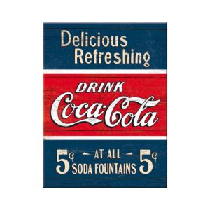 Magnet Delicious refreshing Coca-Cola