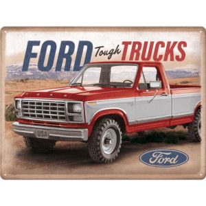 Skilt preget 30x40 Ford Tough Trucks F250 Ranger